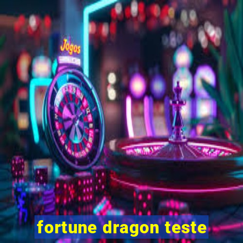 fortune dragon teste